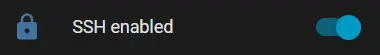 SSH Enabled Entity